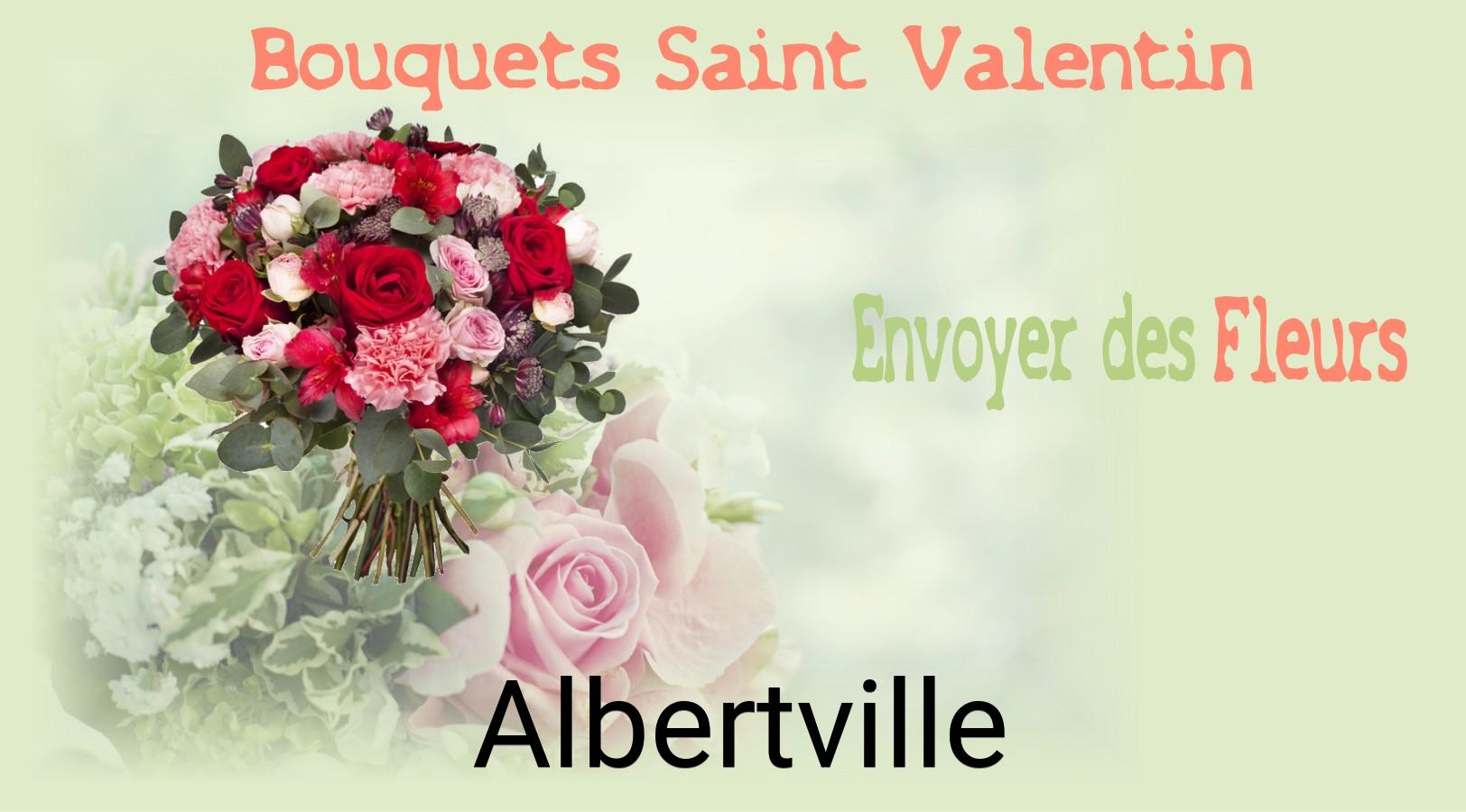 Roses de Saint-Valentin livrées à Albertville